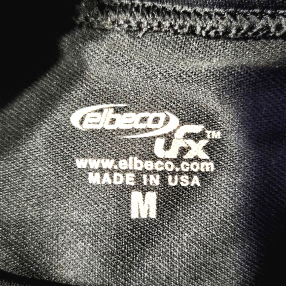 USFS Forest Service Elbeco Ufx Base Layers Black Mock Turtleneck Men's Medium - Picture 9 of 10